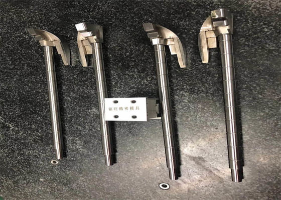 Anodisez les composants de moule de traitement de commande numérique par ordinateur de poussoir de moulage par injection de finition